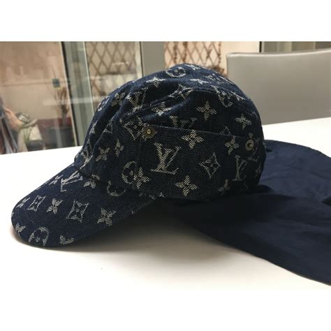 blue louis vuitton hat|louis vuitton men's hats sale.